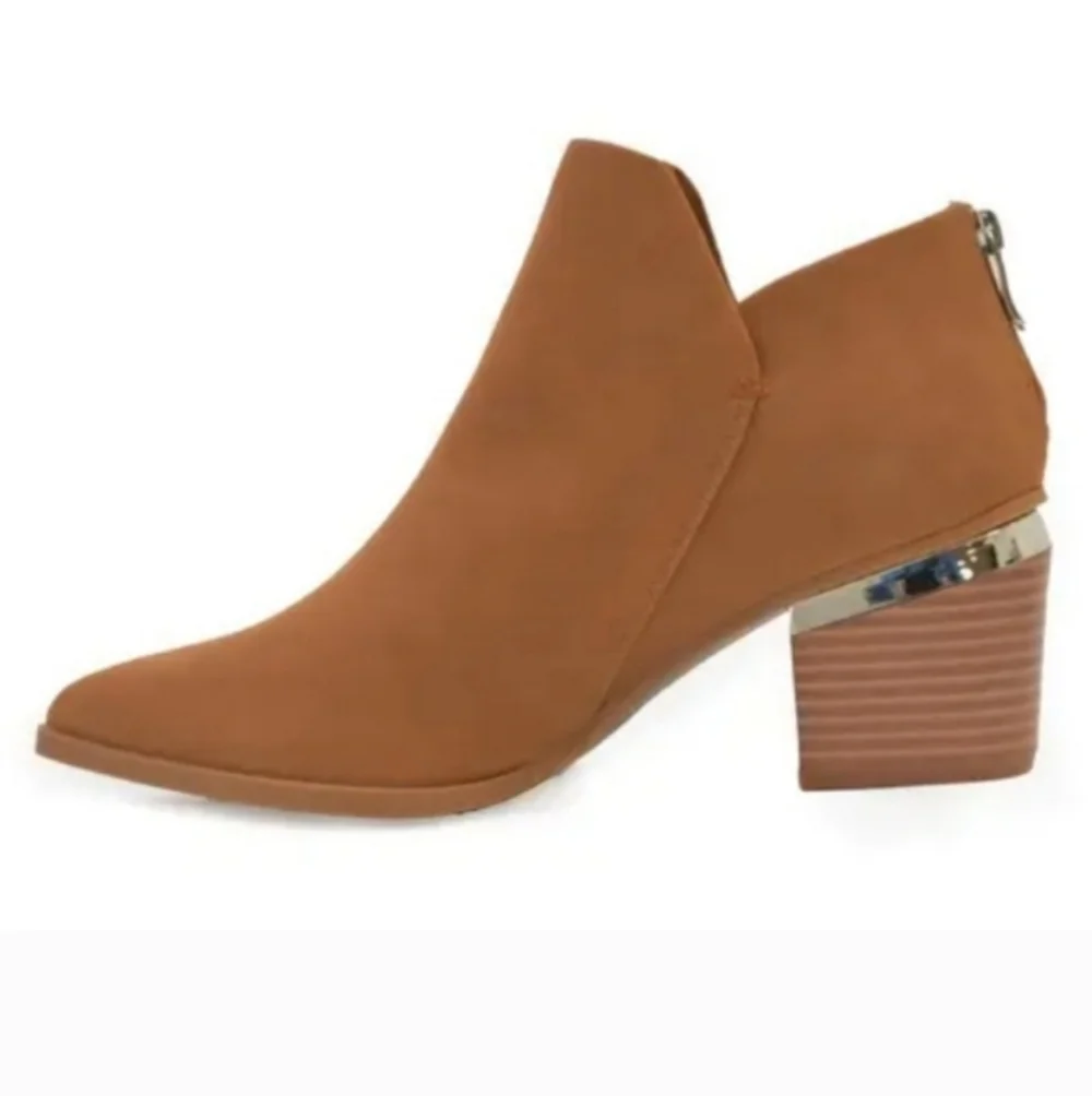 Women's Brown Ankle Boots Sz 11